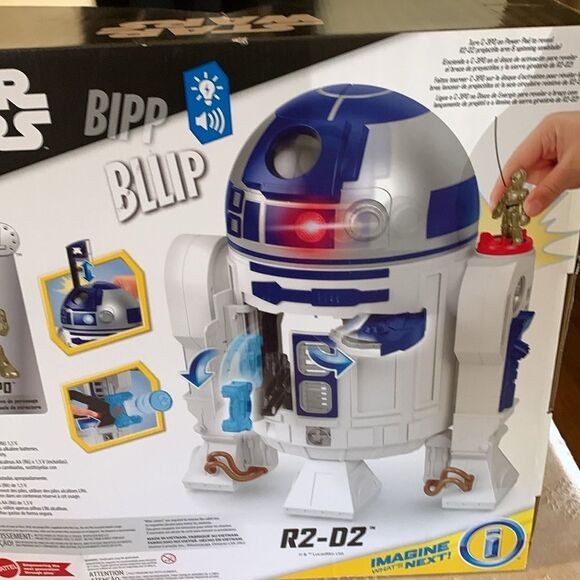 NWT Fisher-Price Imaginext Star Wars R2-D2  Toy C-3P0 Character Key hot toy - Picture 11 of 13